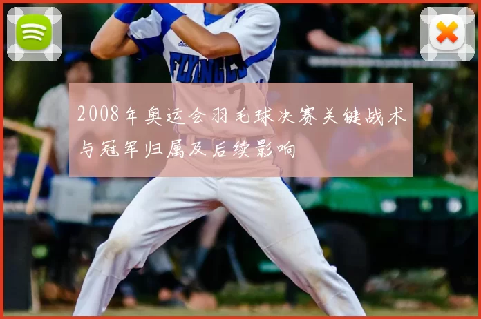 2008年奥运会羽毛球决赛关键战术与冠军归属及后续影响